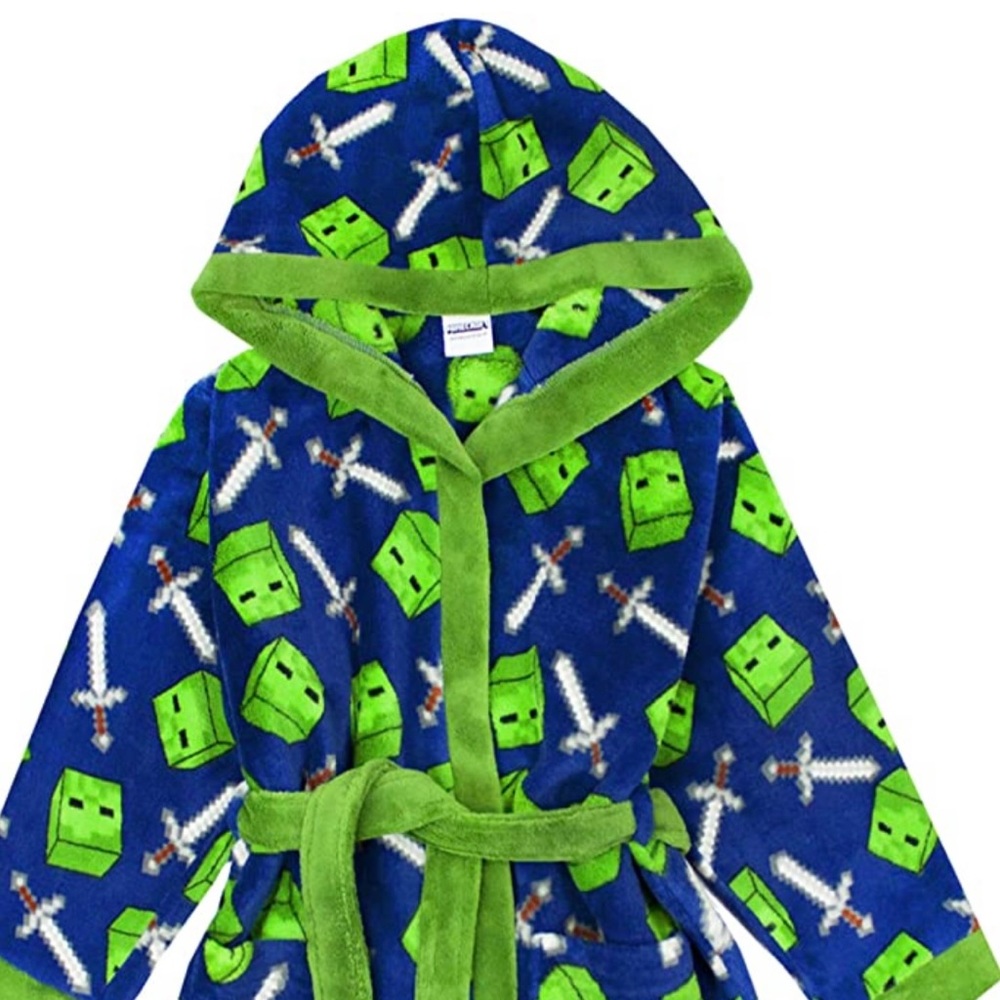 Minecraft sleep and bath set